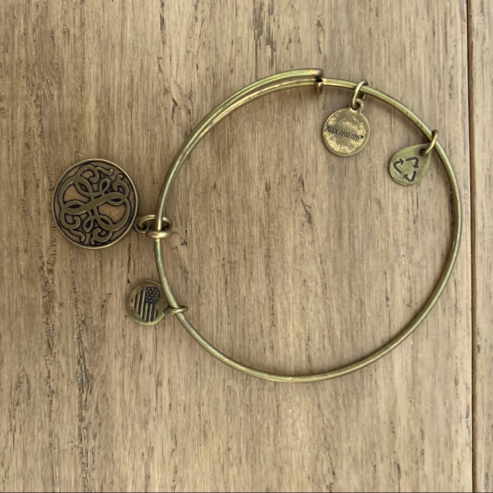 Alex and Ani Gold Bangle